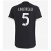 Juventus Manuel Locatelli #5 Kopio Kolmas Pelipaita 2023-24 Lyhyet Hihat